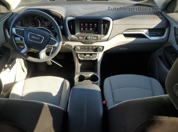 3GKALTEV3NL305654 2022 GMC TERRAIN Белый Вид панели приборов