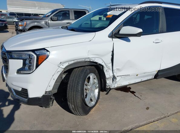 3GKALTEV6NL265490 2022 GMC TERRAIN Белый Вид спереди