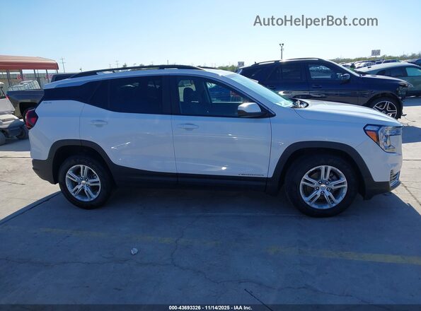 3GKALTEV6NL265490 2022 GMC TERRAIN Белый Вид задней части салона