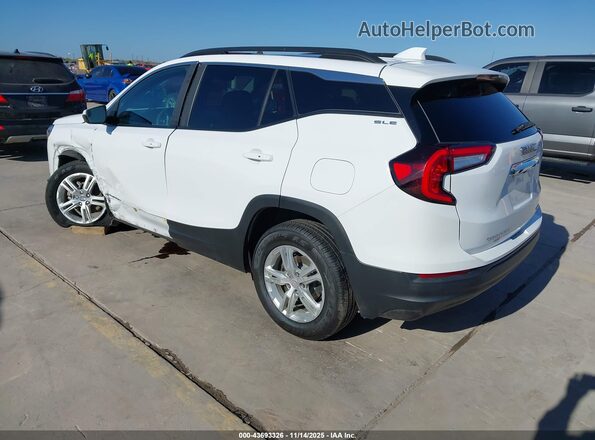 3GKALTEV6NL265490 2022 GMC TERRAIN Белый Задняя левая четверть