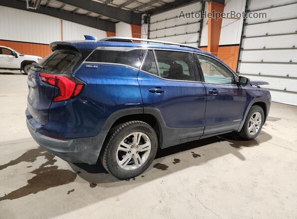 3GKALTEV7LL207921 2020 GMC TERRAIN Blue Tył prawy