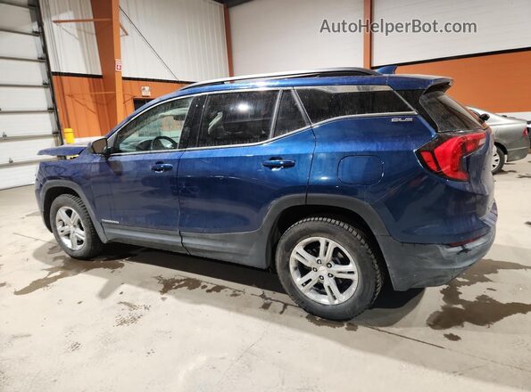 3GKALTEV7LL207921 2020 GMC TERRAIN Blue Tył lewy