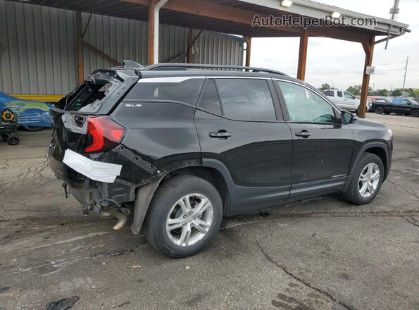 3GKALTEV8NL191182 2022 GMC TERRAIN Черный Задняя правая четверть