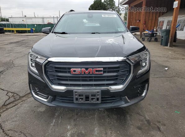 3GKALTEV8NL191182 2022 GMC TERRAIN Черный Вид спереди