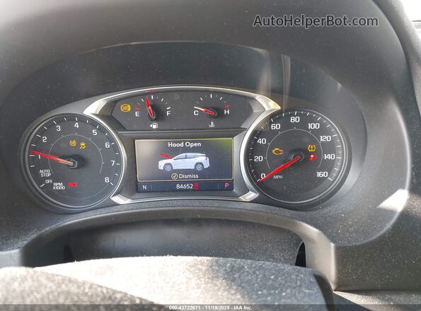 3GKALTEVXML319226 2021 GMC TERRAIN Silver Vista de los asientos traseros