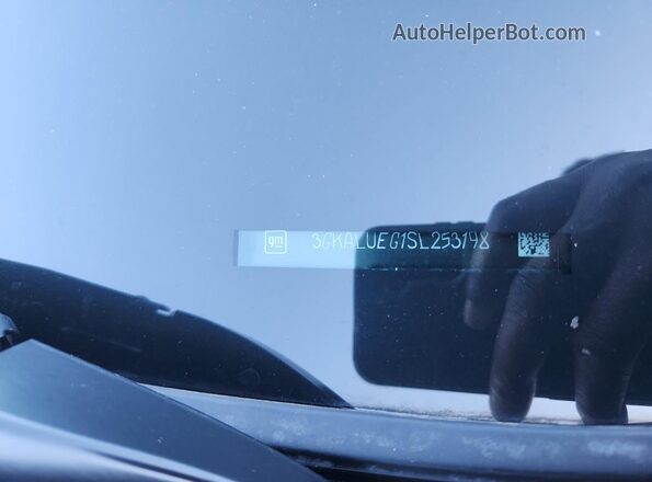 3GKALUEG1SL253198 2025 GMC TERRAIN Black Vista de la etiqueta del VIN