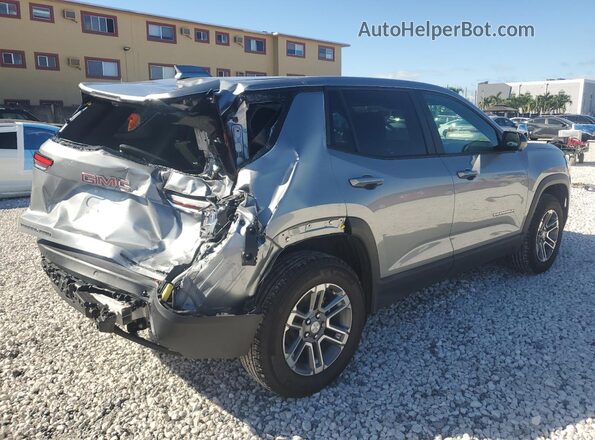 3GKALUEG8SL189547 2025 GMC TERRAIN Серебряный Задняя правая четверть