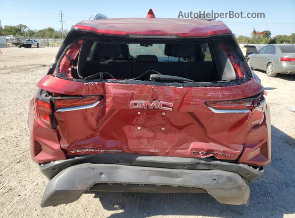 3GKALUEGXSL188822 2025 GMC TERRAIN Red Widok z tyłu
