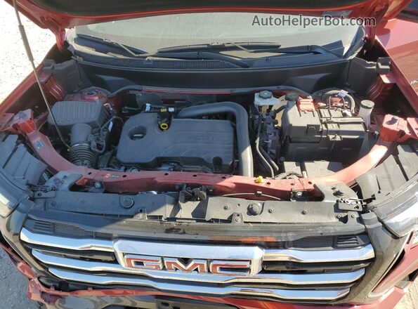 3GKALUEGXSL188822 2025 GMC TERRAIN Red Widok wnętrza z tyłu