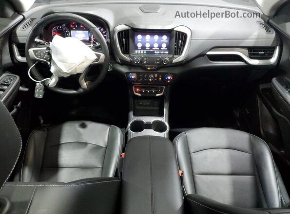 3GKALVEG2RL177524 2024 GMC TERRAIN Серебряный Вид панели приборов