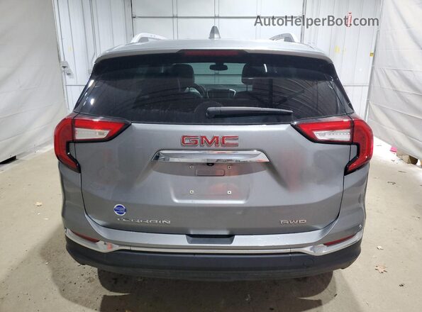 3GKALVEG2RL177524 2024 GMC TERRAIN Серебряный Вид сзади