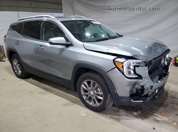 3GKALVEG2RL177524 2024 GMC TERRAIN Серебряный Передняя правая четверть
