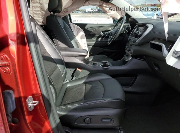 3GKALVEG3PL135893 2023 GMC TERRAIN Burgundy Widok wnętrza z przodu