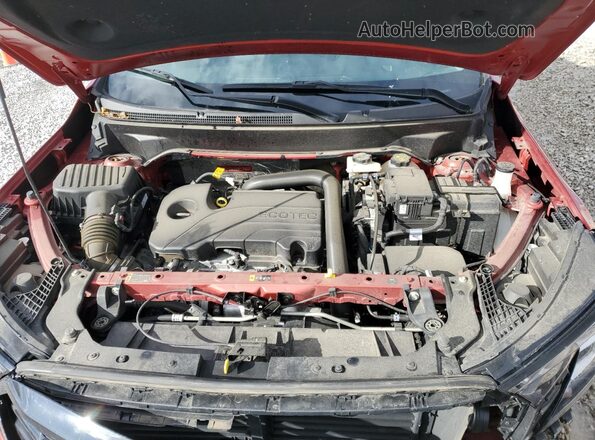 3GKALVEG3PL135893 2023 GMC TERRAIN Burgundy Widok wnętrza z tyłu