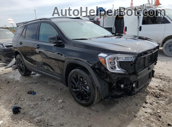 3GKALVEG3RL136951 2024 GMC TERRAIN Black Przód prawy
