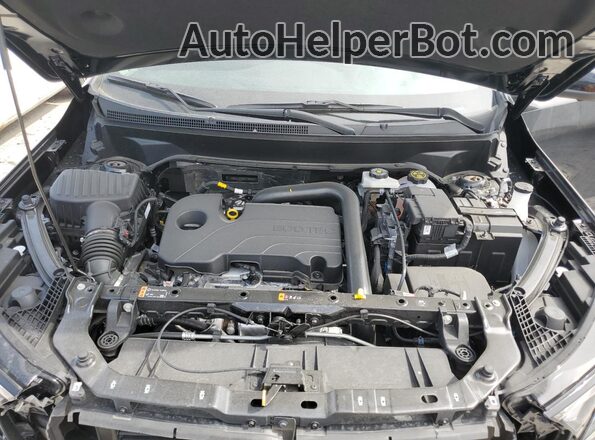3GKALVEG3RL136951 2024 GMC TERRAIN Black Widok wnętrza z tyłu