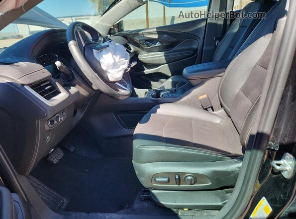 3GKALVEG4RL121844 2024 GMC TERRAIN Black Widok wnętrza z przodu