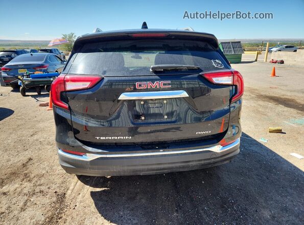 3GKALVEG4RL121844 2024 GMC TERRAIN Black Widok z tyłu