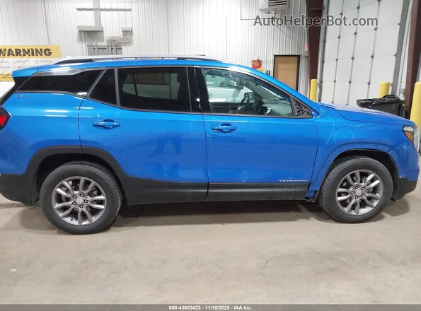3GKALVEG4RL304824 2024 GMC TERRAIN Blue Widok wnętrza 360 stopni