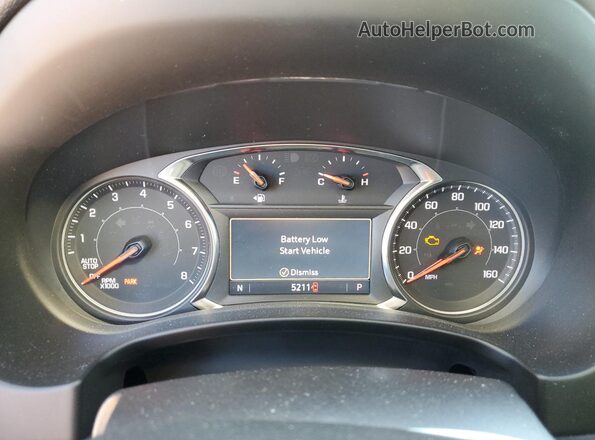 3GKALVEG7RL237006 2024 GMC TERRAIN Black Widok zestawu wskaźników