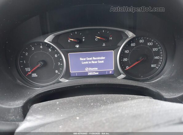 3GKALVEV0NL149052 2022 GMC TERRAIN Blue Widok tylnych siedzeń