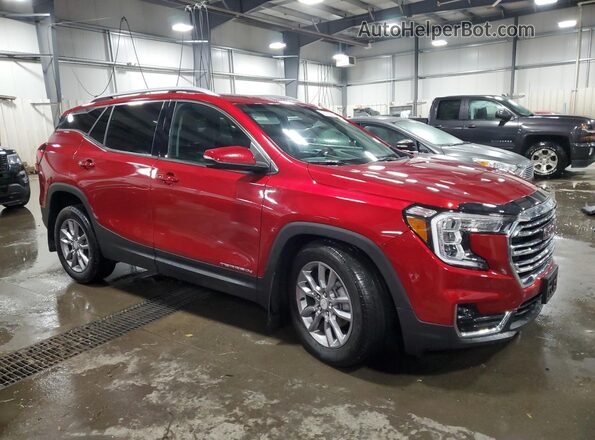 3GKALVEV2NL106316 2022 GMC TERRAIN Red Przód prawy