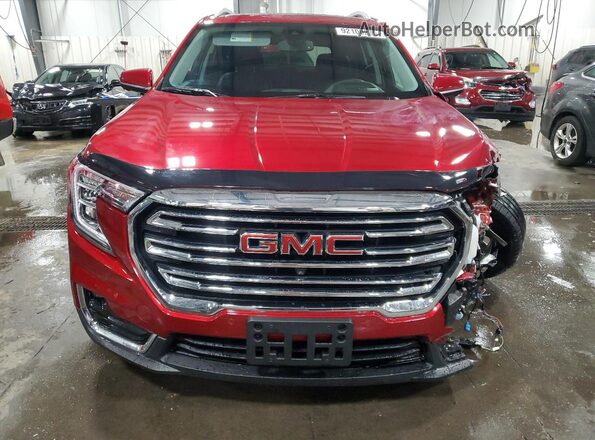 3GKALVEV2NL106316 2022 GMC TERRAIN Red Widok z przodu