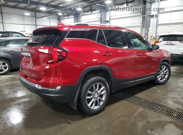 3GKALVEV2NL106316 2022 GMC TERRAIN Red Tył prawy