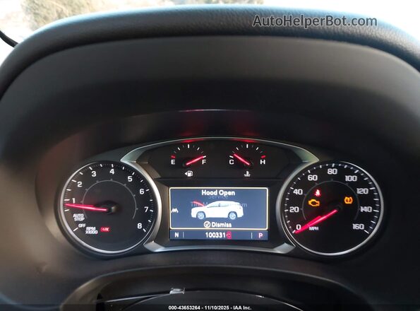 3GKALVEV4LL234893 2020 GMC TERRAIN White უკანა სავარძლების ხედი