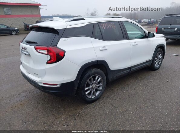 3GKALVEV4NL189876 2022 GMC TERRAIN White Задня права чверть