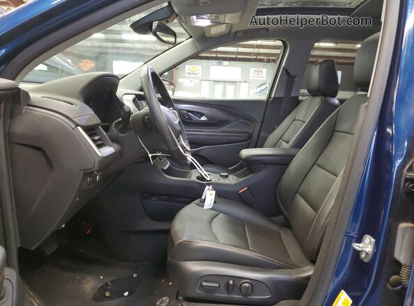 3GKALVEV5LL131773 2020 GMC TERRAIN Blue Вид салону спереду