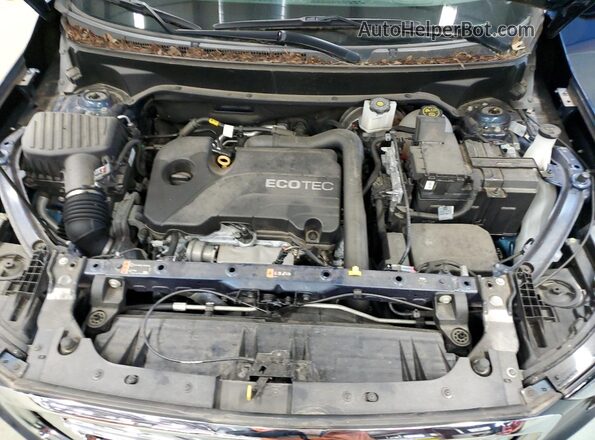 3GKALVEV5LL131773 2020 GMC TERRAIN Blue Вид підкапотного простору