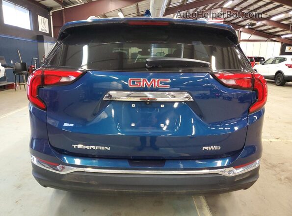 3GKALVEV5LL131773 2020 GMC TERRAIN Blue Вид ззаду