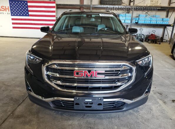 3GKALVEV6LL204844 2020 GMC TERRAIN Черный Вид спереди