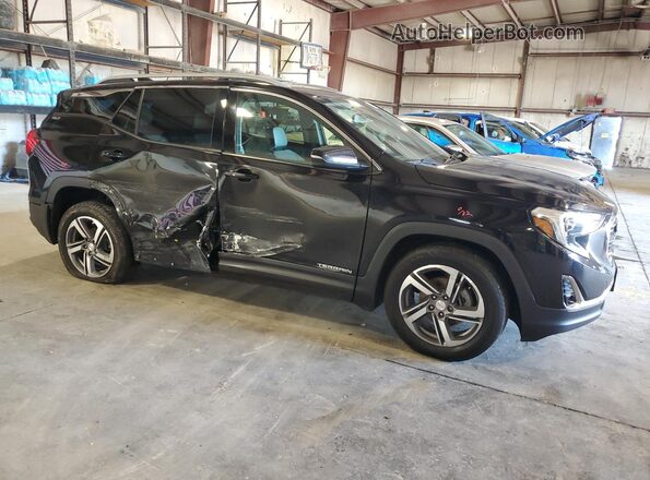 3GKALVEV6LL204844 2020 GMC TERRAIN Черный Передняя правая четверть