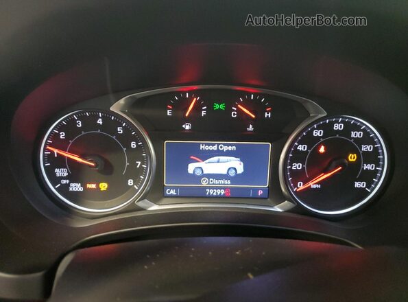 3GKALVEV6LL204844 2020 GMC TERRAIN Черный Вид щитка приборов