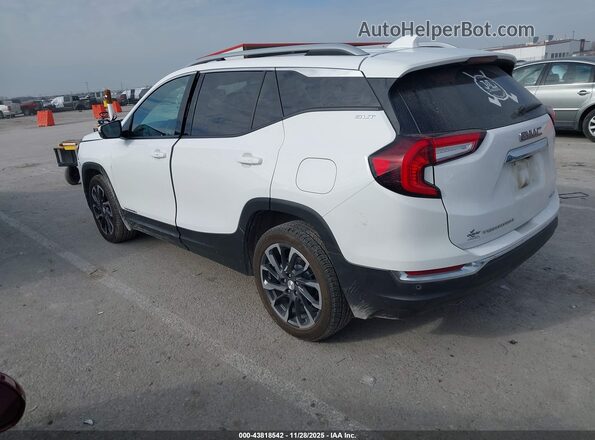 3GKALVEV8NL107101 2022 GMC TERRAIN White Trasero izquierdo