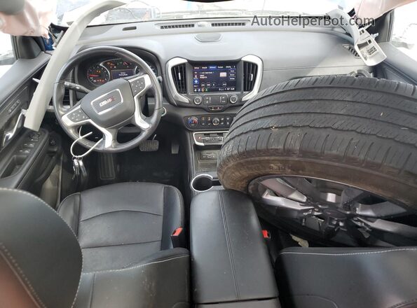 3GKALVEV9NL154329 2022 GMC TERRAIN Синий Вид панели приборов