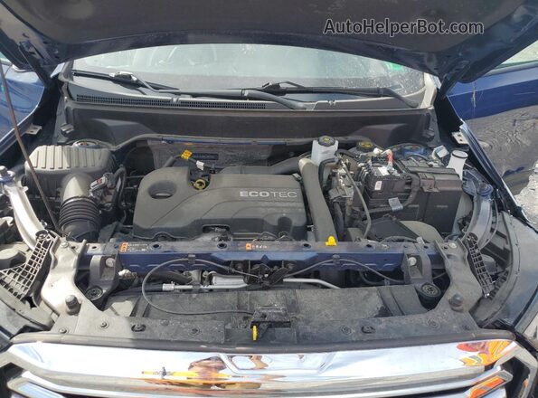 3GKALVEV9NL154329 2022 GMC TERRAIN Синий Вид подкапотного пространства
