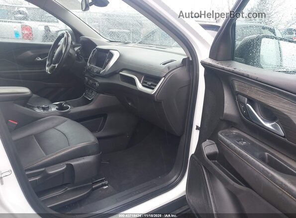 3GKALVEVXLL212476 2020 GMC TERRAIN White Widok wnętrza z przodu