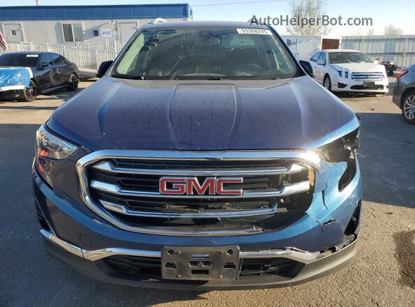 3GKALVEX3LL188541 2020 GMC TERRAIN Blue Front view