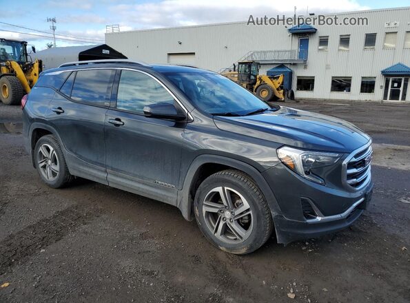 3GKALWEU0JL339652 2018 GMC TERRAIN Gray 