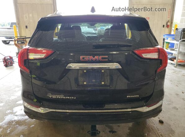 3GKALXEV3NL181540 2022 GMC TERRAIN Черный Вид сзади