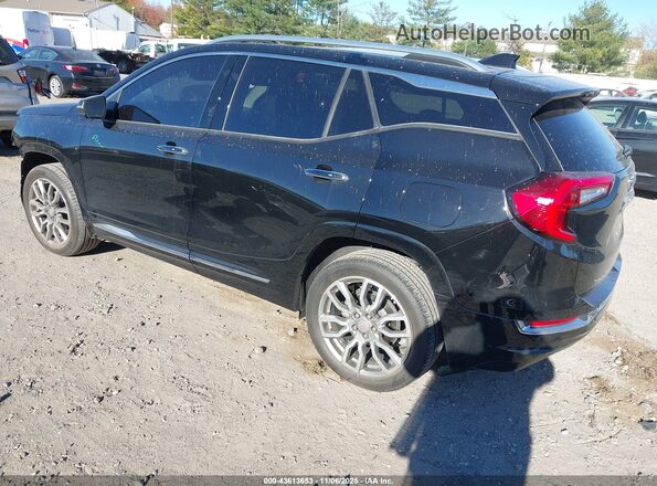 3GKALXEV3NL215623 2022 GMC TERRAIN Черный Задняя левая четверть