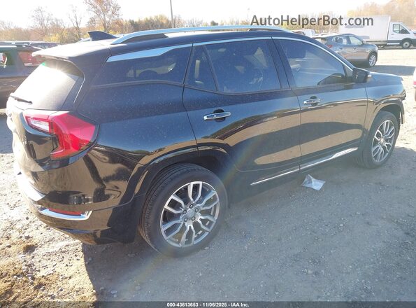 3GKALXEV3NL215623 2022 GMC TERRAIN Черный Задняя правая четверть
