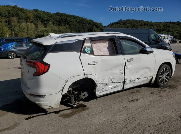 3GKALXEX9LL186918 2020 GMC TERRAIN White Trasero derecho