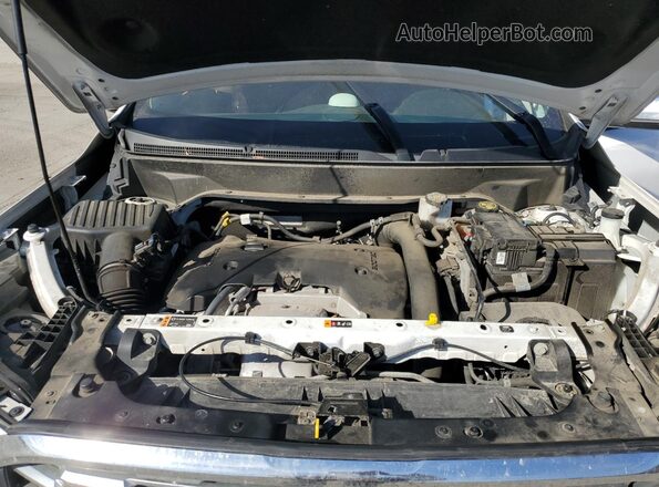 3GKALXEX9LL186918 2020 GMC TERRAIN White Vista del compartimento del motor
