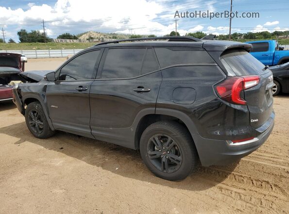 3GKALYEG5PL244700 2023 GMC TERRAIN Черный Задняя левая четверть