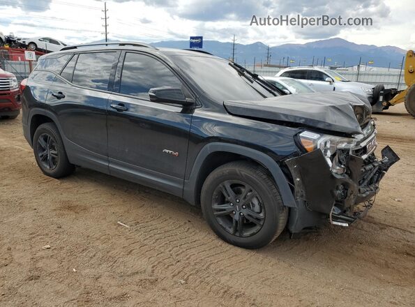 3GKALYEG5PL244700 2023 GMC TERRAIN Черный Передняя правая четверть