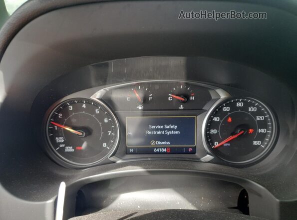 3GKALYEG5PL244700 2023 GMC TERRAIN Черный Вид щитка приборов